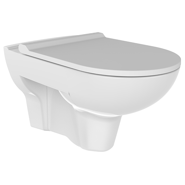 Wall-Hung Toilet No-Rim | Rimless Design & Superior Hygiene